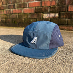 2025 - Q2 - v1 Puff 'A' 5-Panel Hat - Navy [LE 24]