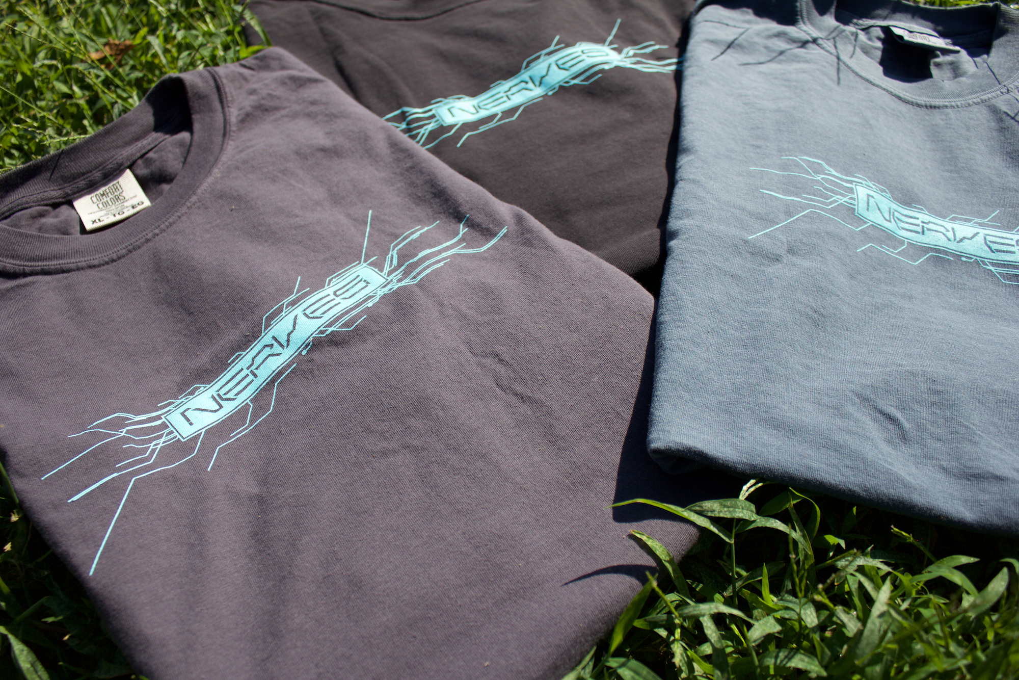 2026 - Q3 - 'Nerves' Unisex Heavyweight Graphic T-Shirt